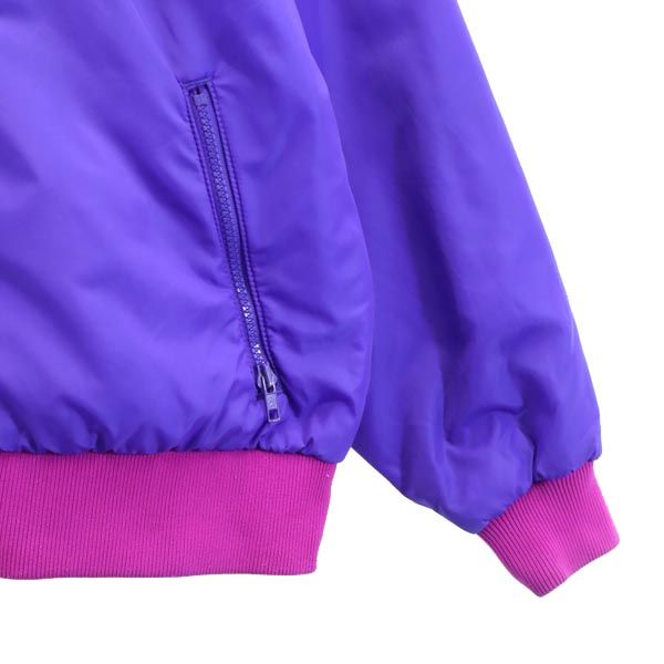Columbia コロンビア リバーシブル ナイロンジャケット XL ピンク×パープル アウトドア レディース