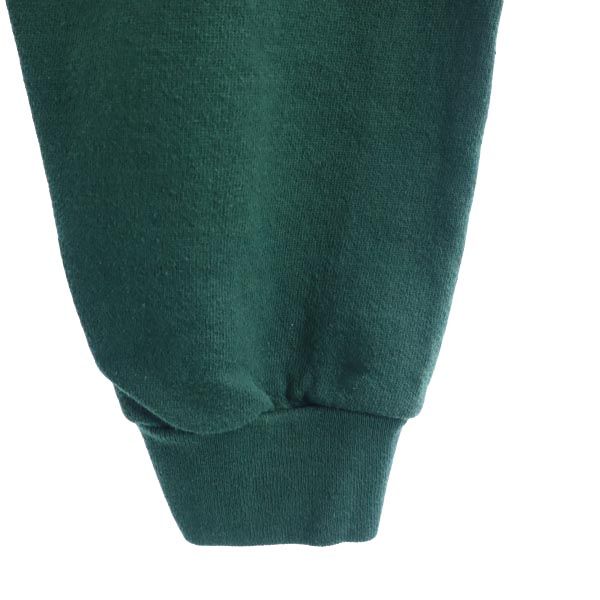 TEAM APPAREL 長袖 スウェット トレーナー XL 緑系 裏起毛 メンズ