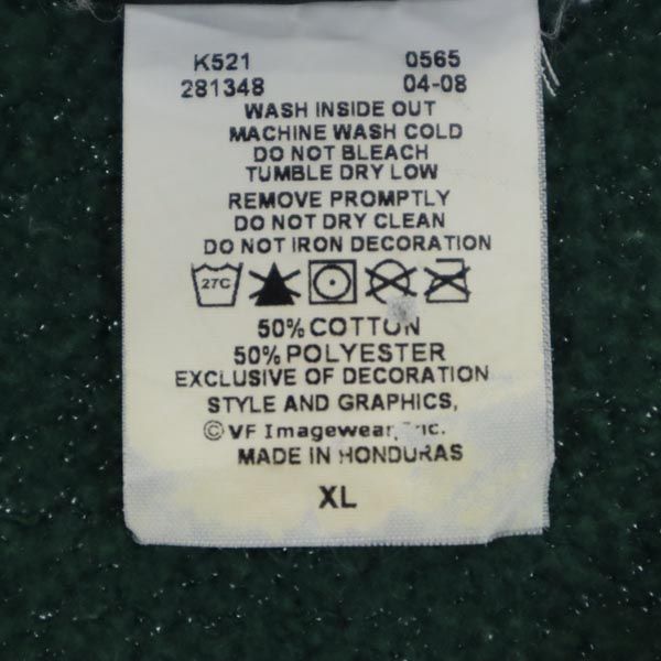 TEAM APPAREL 長袖 スウェット トレーナー XL 緑系 裏起毛 メンズ