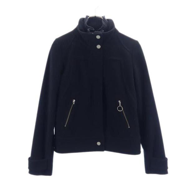 BURBERRY BLUE LABEL バーバリーブルーレーベル 日本製 三陽商会 ウールジャケット 38 黒 レディース