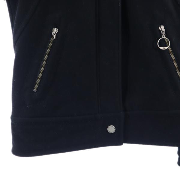 BURBERRY BLUE LABEL バーバリーブルーレーベル 日本製 三陽商会 ウールジャケット 38 黒 レディース
