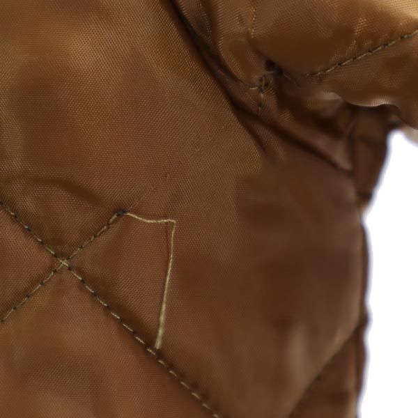 LAVENHAM ラベンハム 英国製 キルティングジャケット 36 ブラウン系 フード レディース