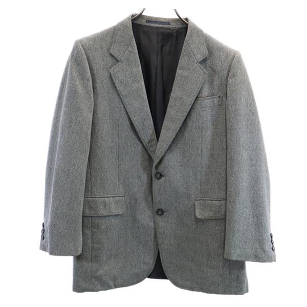 LANVIN ランバン ウールブレンド テーラードジャケット M48-35 グレー メンズ
