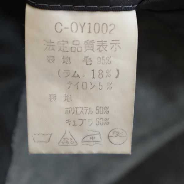 LANVIN ランバン ウールブレンド テーラードジャケット M48-35 グレー メンズ