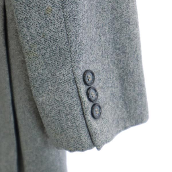 LANVIN ランバン ウールブレンド テーラードジャケット M48-35 グレー メンズ