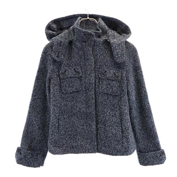 MARC JACOBS LOOK マークジェイコブスルック ウールブレンド ボアジャケット 4 グレー系 レディース