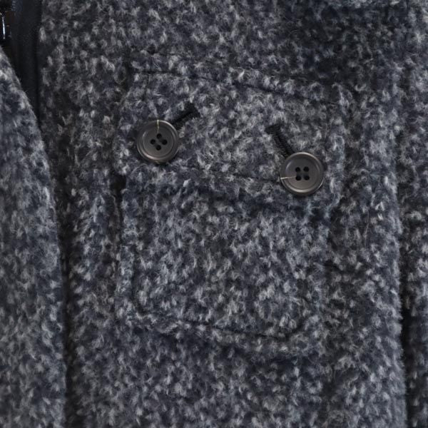 MARC JACOBS LOOK マークジェイコブスルック ウールブレンド ボアジャケット 4 グレー系 レディース