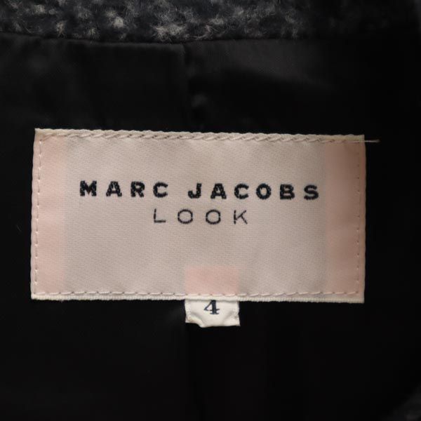 MARC JACOBS LOOK マークジェイコブスルック ウールブレンド ボアジャケット 4 グレー系 レディース