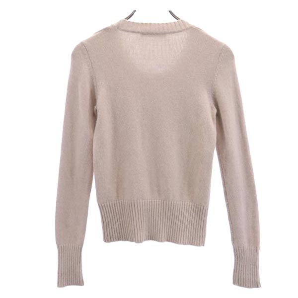 シーバイクロエ イタリア製 ロゴ 長袖 ニット 38 ピンク系 SEE BY CHLOE セーター レディース