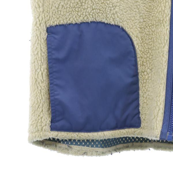 patagonia パタゴニア ボア ベスト XL ベージュ系 アウトドア キッズ