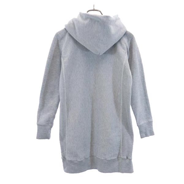 Champion チャンピオン 青単 復刻 長袖 リバースウィーブ スウェット ワンピース XS グレー系 Reverse Weave 裏起毛 レディース
