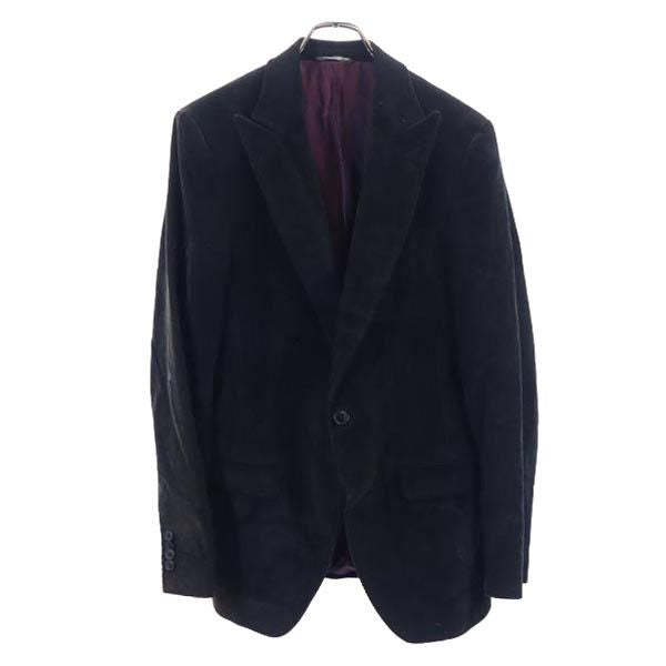 DOLCE&GABBANA ドルチェアンドガッバーナ イタリア製 コーデュロイ テーラードジャケット 黒 メンズ