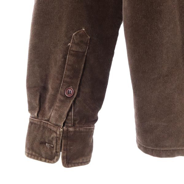 freshjive フレッシュジャイブ 長袖 コーデュロイシャツ M 茶 メンズ