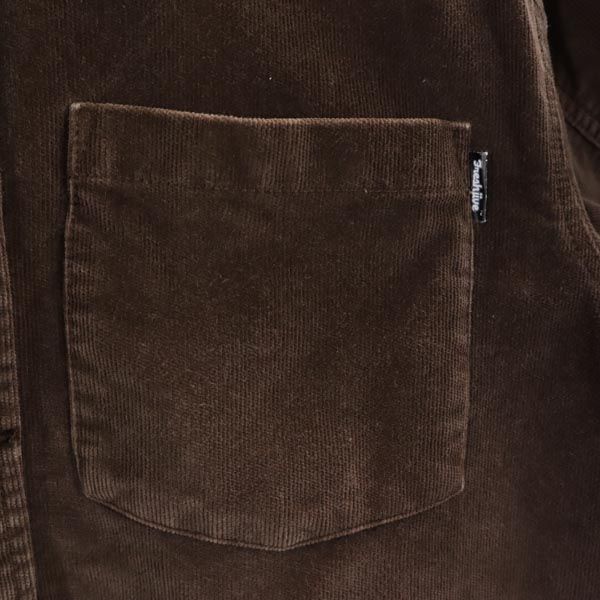 freshjive フレッシュジャイブ 長袖 コーデュロイシャツ M 茶 メンズ
