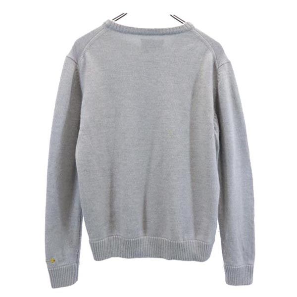 MDYBRANDNOTRATED ウール 長袖 ニット M グレー系 セーター メンズ