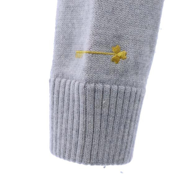 MDYBRANDNOTRATED ウール 長袖 ニット M グレー系 セーター メンズ