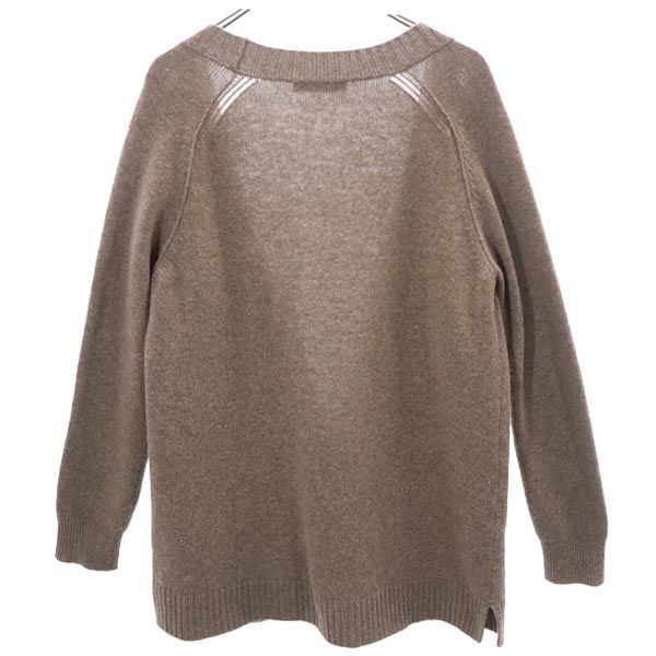 SEE BY CHLOE シーバイクロエ イタリア製 長袖 カーディガン 38 茶 レディース