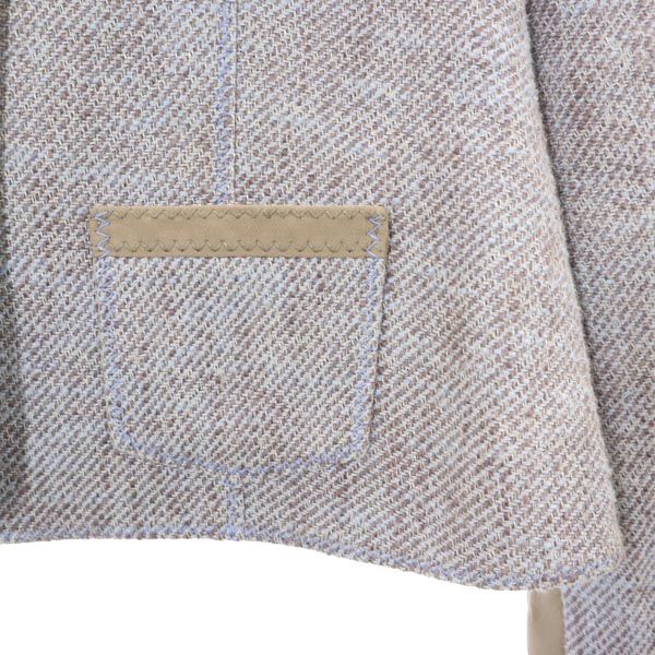 PAULE KA ポールカ テーラードジャケット 38 茶系 レディース