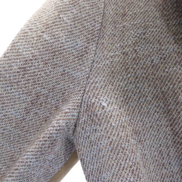 PAULE KA ポールカ テーラードジャケット 38 茶系 レディース