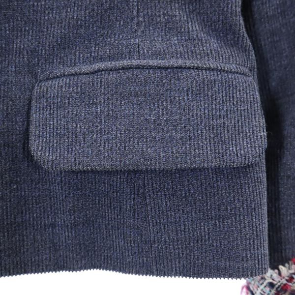 Rene ルネ コーデュロイ テーラードジャケット 36 青系 レディース