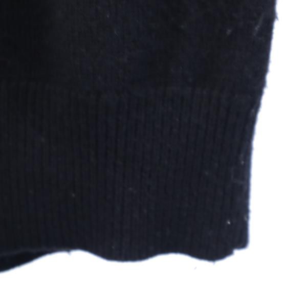 BURBERRY BLACK LABEL バーバリーブラックレーベル 三陽商会 ウールブレンド 長袖 ニット 2 ブラック系 セーター メンズ