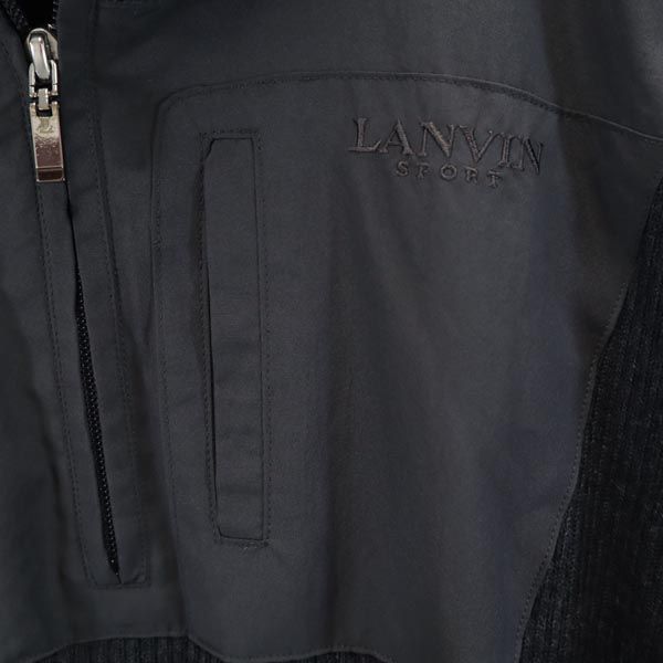 LANVIN SPORT ランバン スポーツ 長袖 ニット M ダークグレー セーター レディース