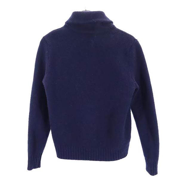 RALPH LAUREN RUGBY ラルフ ローレンラグビー ウール 長袖 セーター S ネイビー系 ニット レディース