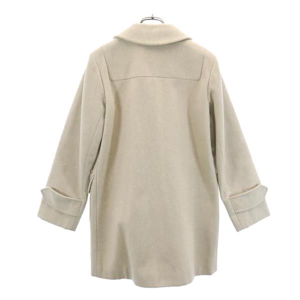 JIL SANDER ジルサンダー イタリア製 カシミヤウールブレンド ハーフ コート 34 ベージュ系 レディース