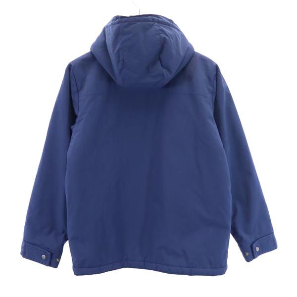 patagonia パタゴニア 68460 ナイロンジャケット L12 ネイビー アウトドア 裏ボア キッズ