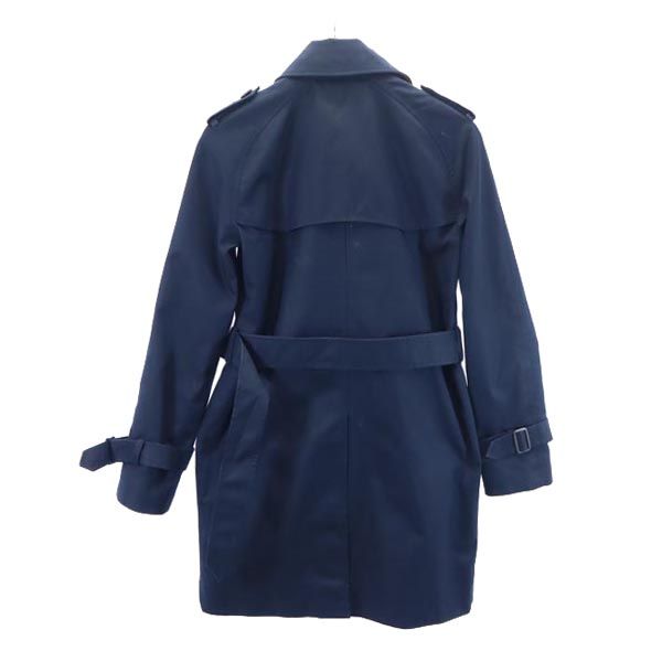 COACH コーチ トレンチコート XXS ネイビー レディース