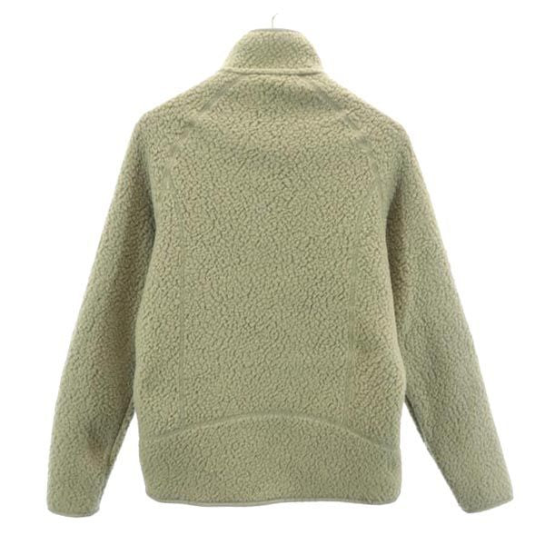patagonia パタゴニア 22801 ボア ボア フリースジャケット XS カーキ系 アウトドア 裏メッシュ メンズ