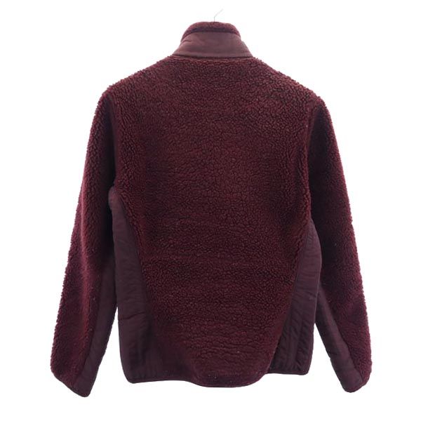 patagonia パタゴニア 23071 ボア ボア フリースジャケット XS えんじ系 アウトドア 裏メッシュ レディース