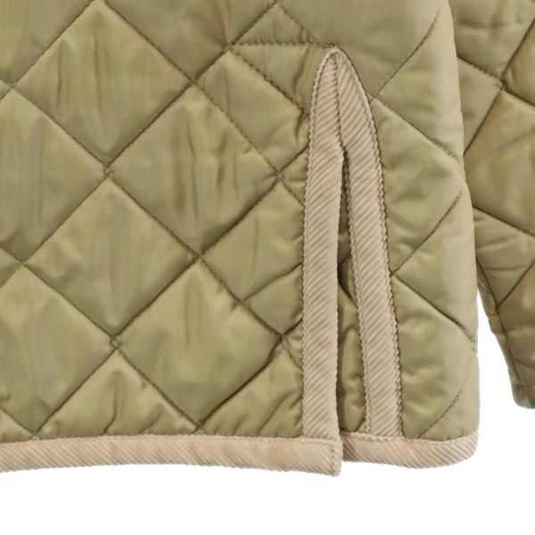 ラベンハム イギリス製 キルティングジャケット 36 ベージュ系 LAVENHAM 中綿 レディース