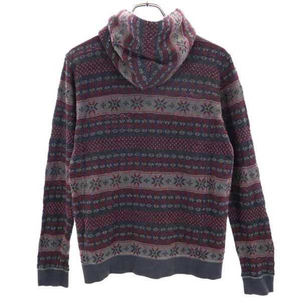 LOUNGE LIZARD ラウンジリザード 長袖 ジップパーカー 2 グレー系 メンズ