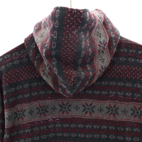 LOUNGE LIZARD ラウンジリザード 長袖 ジップパーカー 2 グレー系 メンズ