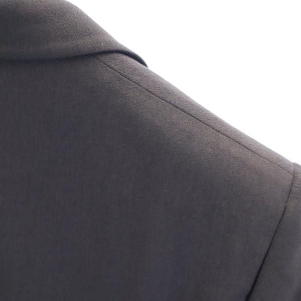 GIORGIO ARMANI ジョルジオアルマーニ イタリア製 ウールブレンド テーラードジャケット グレー メンズ