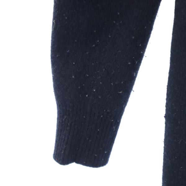 MARC JACOBS マークジェイコブス ウール 長袖 ニット ワンピース S ネイビー系 レディース