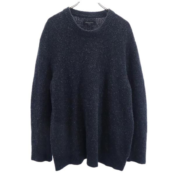 ALLSAINTS オールセインツ ウールブレンド 長袖 ニット S グレー系 セーター メンズ