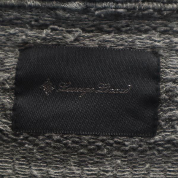 LOUNGE LIZARD ラウンジリザード 日本製 長袖 ジップパーカー 2 グレー系 メンズ