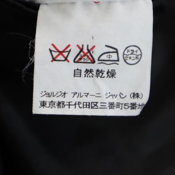 ARMANI アルマーニ イタリア製 ストライプ柄 スーツ 上下 セットアップ グレー系 テーラードジャケット メンズ