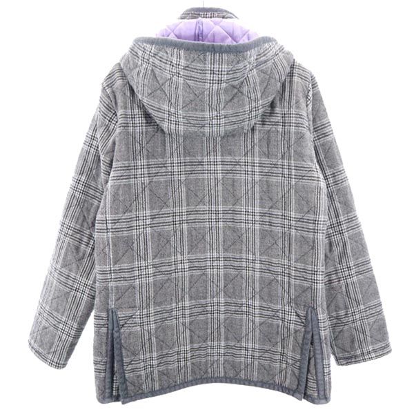 ラベンハム ポールスミス コラボ イギリス製 キルティングジャケット M グレー系 LAVENHAM レディース