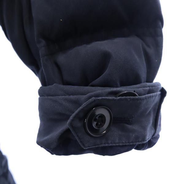 ロンハーマン ダウンジャケット S 紺 Ron Herman フード付 レディース