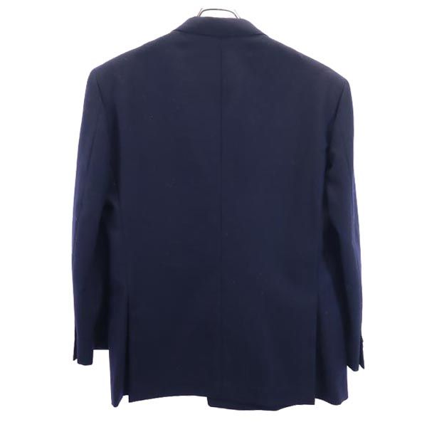 Pierre Cardin ピエールカルダン 日本製 ウール テーラードジャケット ネイビー ダブルボタン メンズ