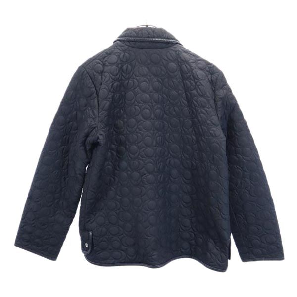 COACH コーチ キルティングジャケット XS 黒 レディース