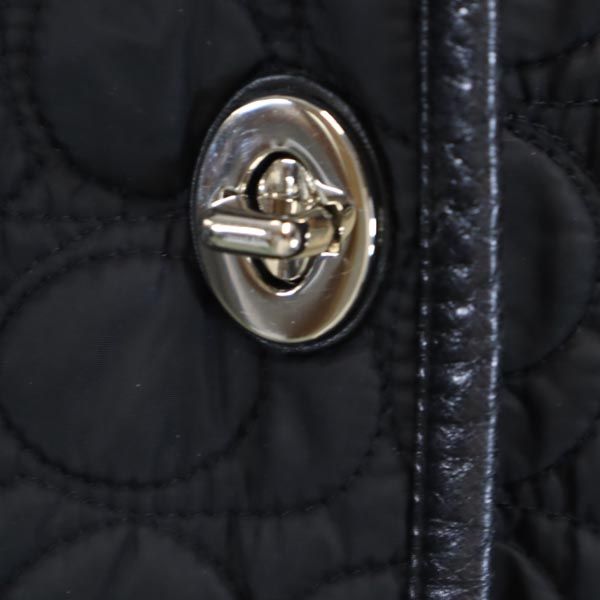 COACH コーチ キルティングジャケット XS 黒 レディース