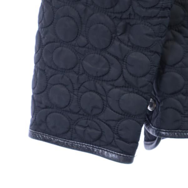 COACH コーチ キルティングジャケット XS 黒 レディース