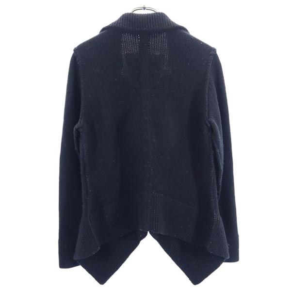 MARITHE + FRANCOIS GIRBAUD マリテフランソワジルボー ニット ウールジャケット M ブラック系 レディース