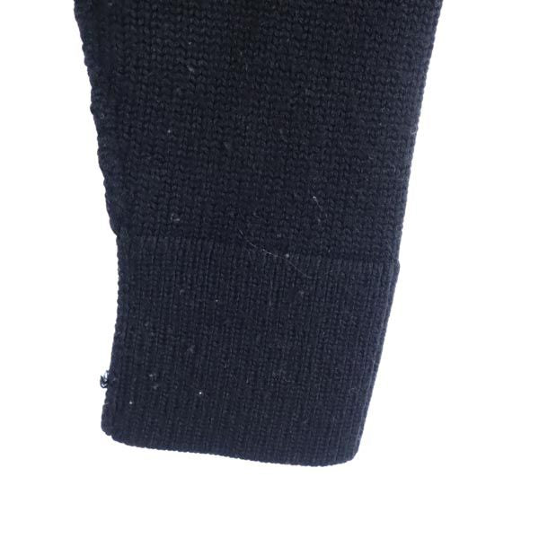 MARITHE + FRANCOIS GIRBAUD マリテフランソワジルボー ニット ウールジャケット M ブラック系 レディース