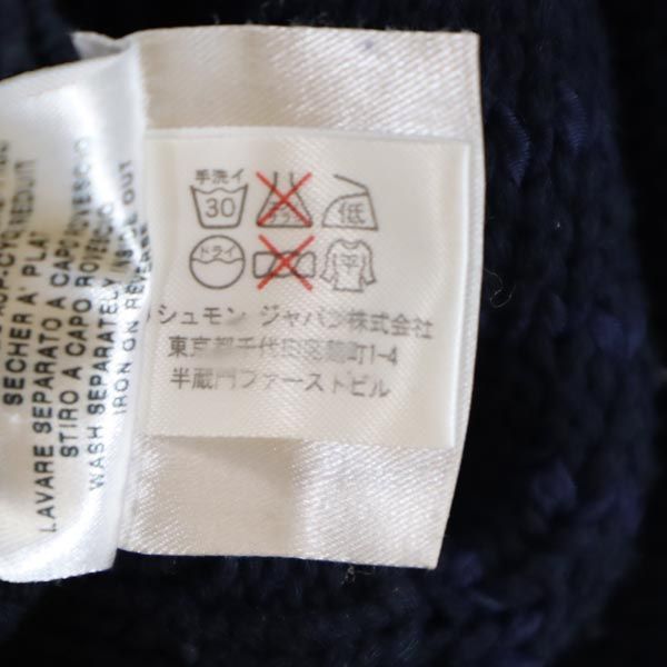 SEE BY CHLOE シーバイクロエ イタリア製 長袖 セーター USA 2 ネイビー系 ニット レディース