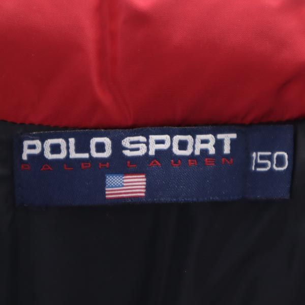ポロスポーツ ダウンジャケット 150 レッド系 POLO SPORTS キッズ